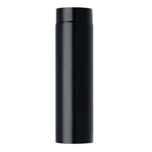 Tuyau de fumée noir 130 mm 50 cm