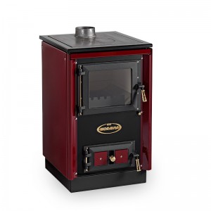 Cuisinière à bois Moravia 9114 - Bordeaux