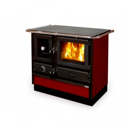 Cuisinière bouilleur Super Thermo Magnum - Bordeaux - Avec Bouilleur