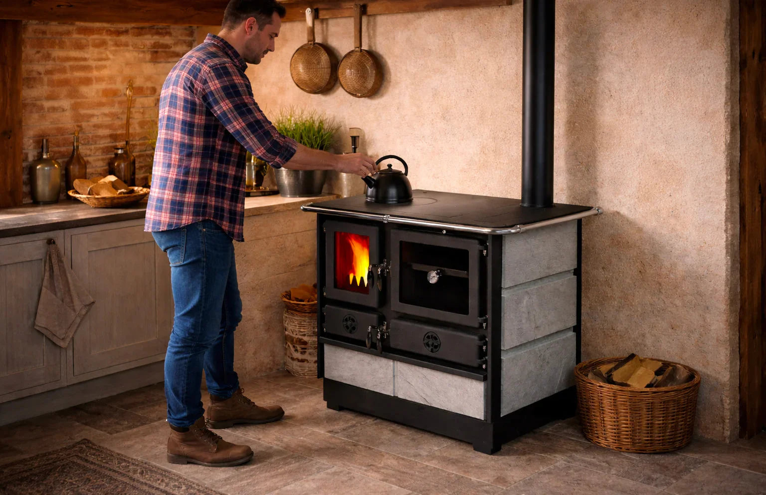 Cuisinière à bois