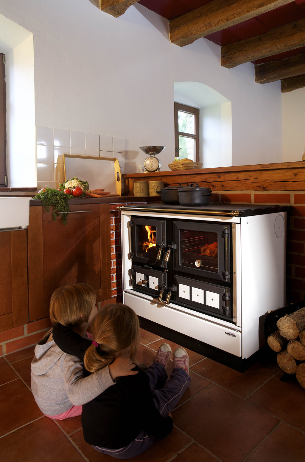 Cuisinière à bois Moravia 9112