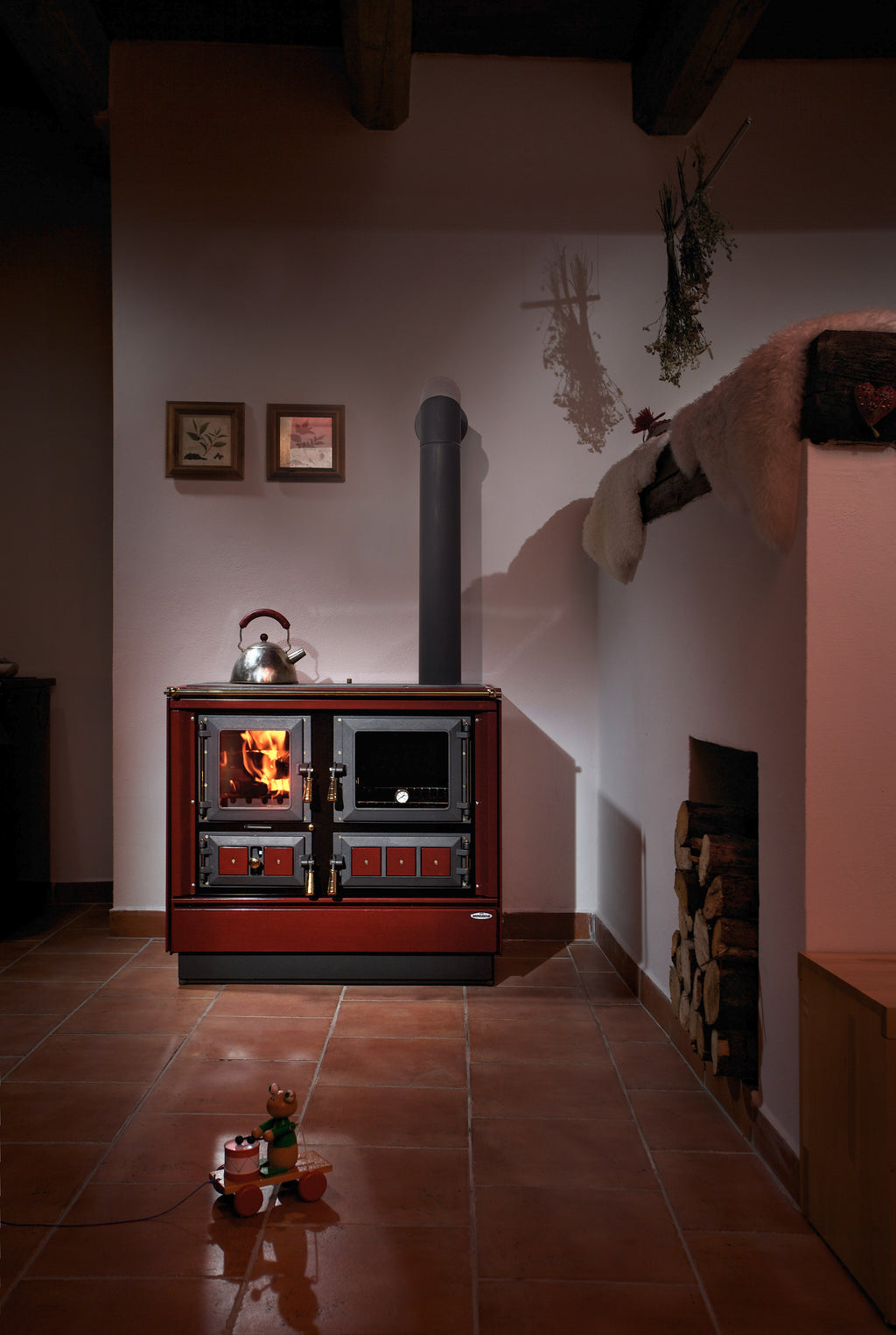 Cuisinière à bois Moravia 9112