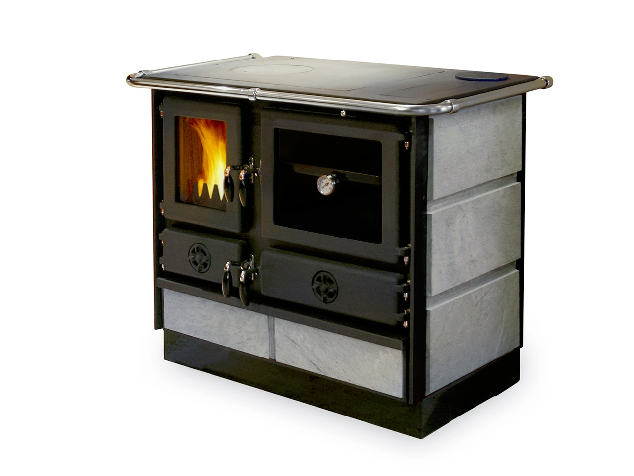 Cuisinière à bois MBS Magnum pierre ollaire