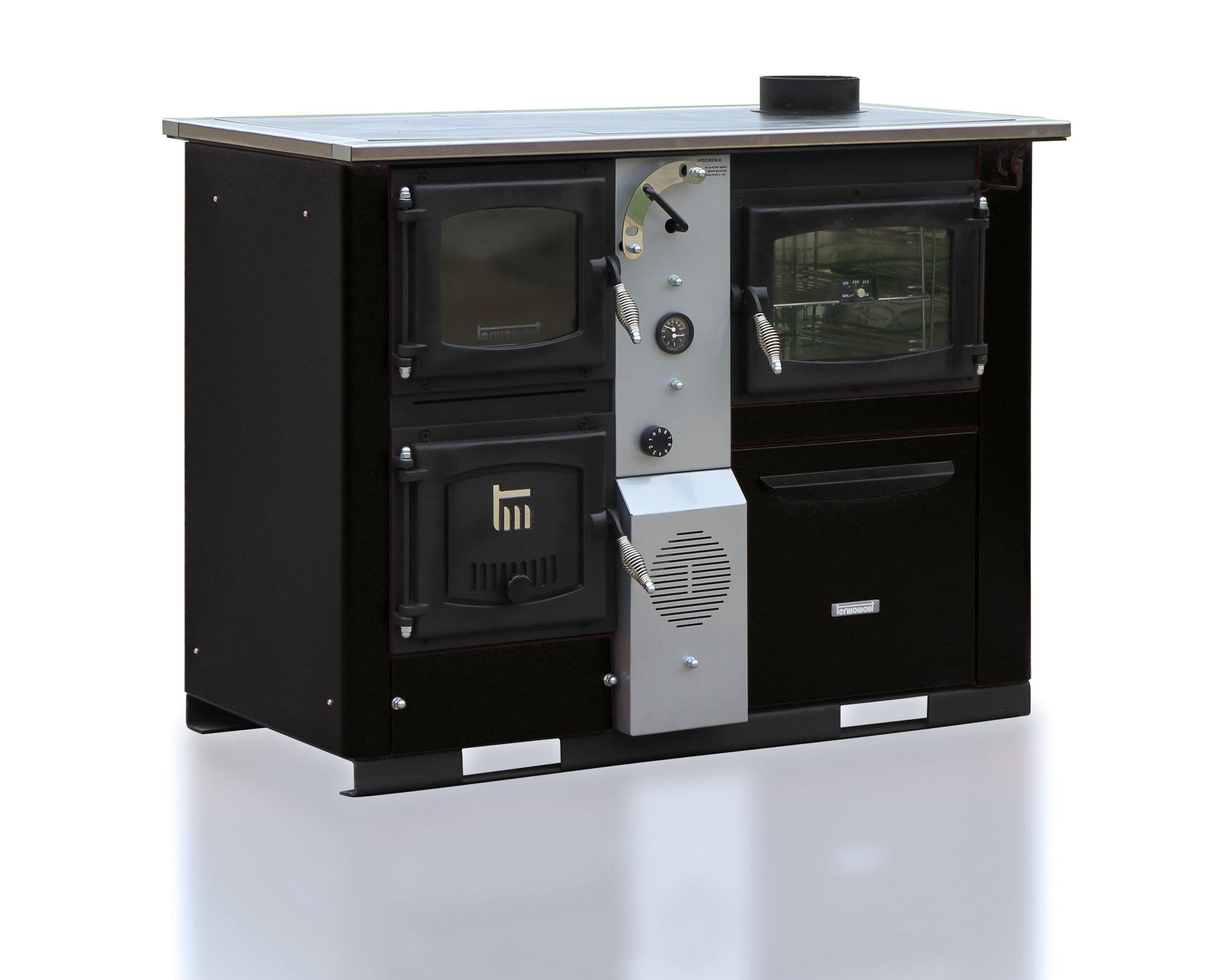 Cuisinière à bois + bouilleur Temy Plus P 25